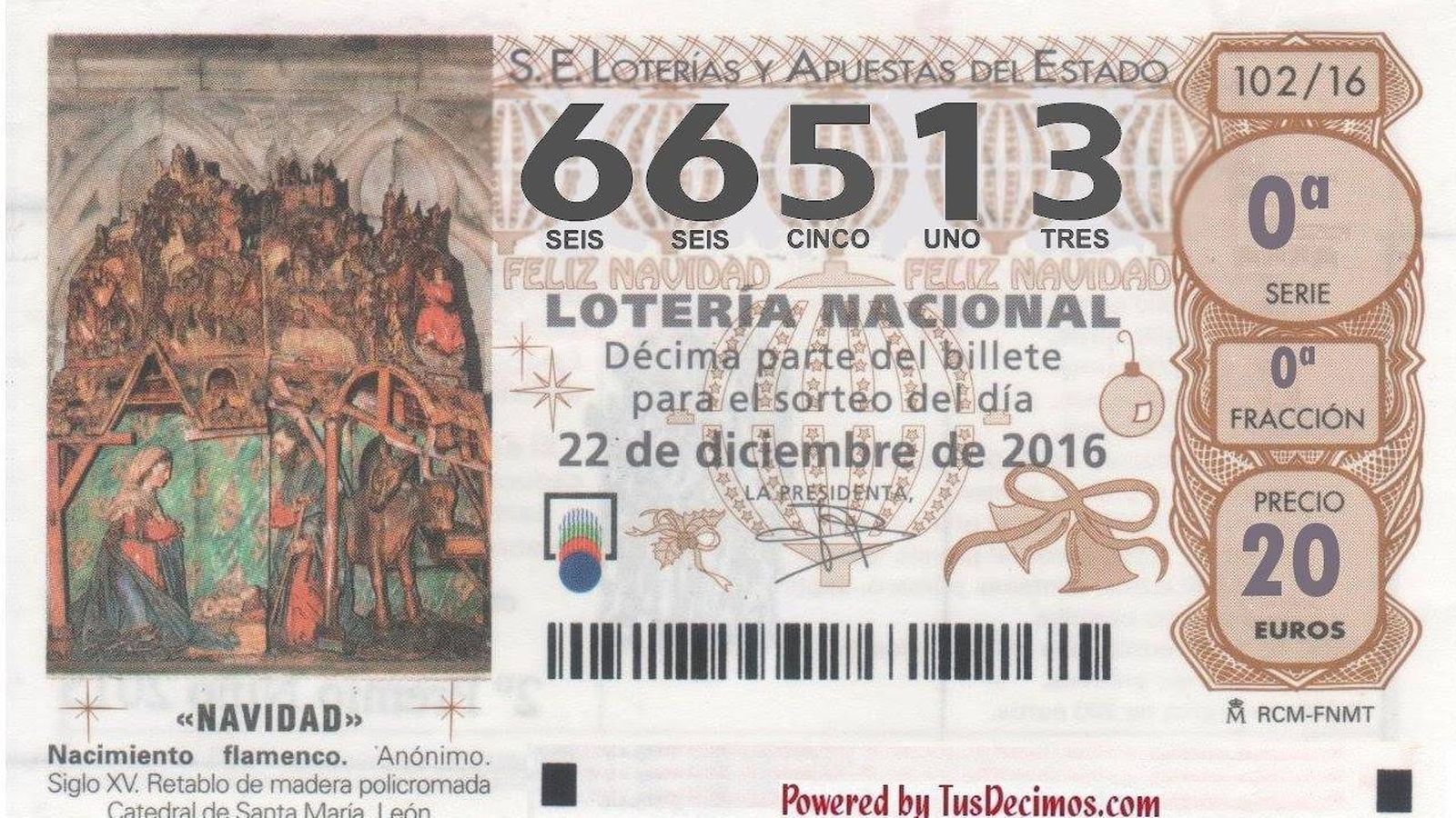 Loteria de navidad premios comprar euromillones en Temuco - 66224