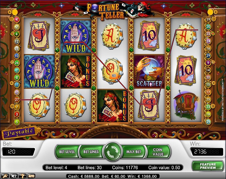 Tiradas gratis FORTUNE TELLER casino online software - 13797