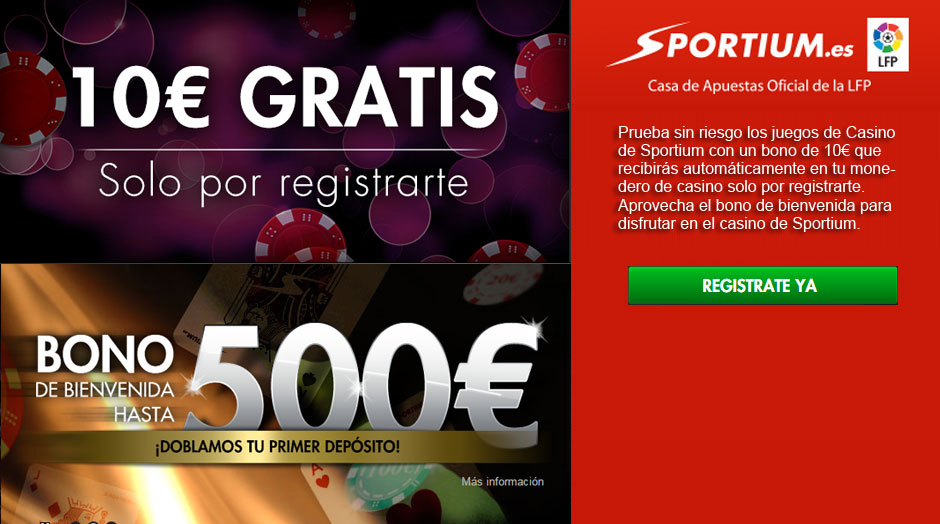 Registras 100€ de bono jugar casino online - 66893