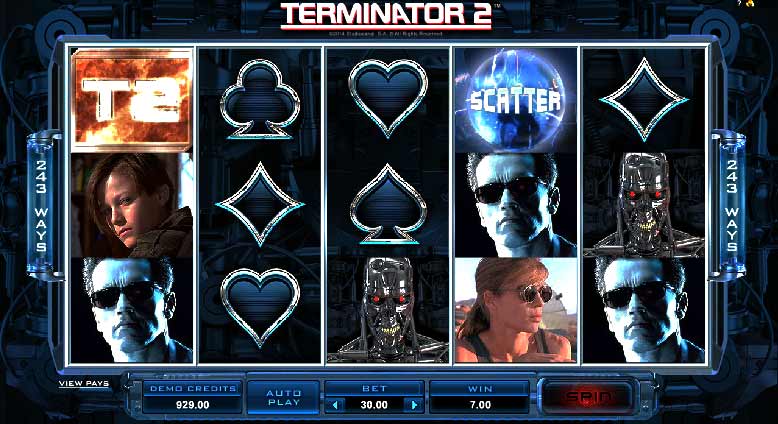 Terminator 2 tragaperra casino play - 18595