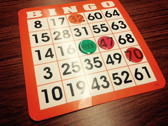 Bingo juego de mesa promociones semanales Casino - 27271