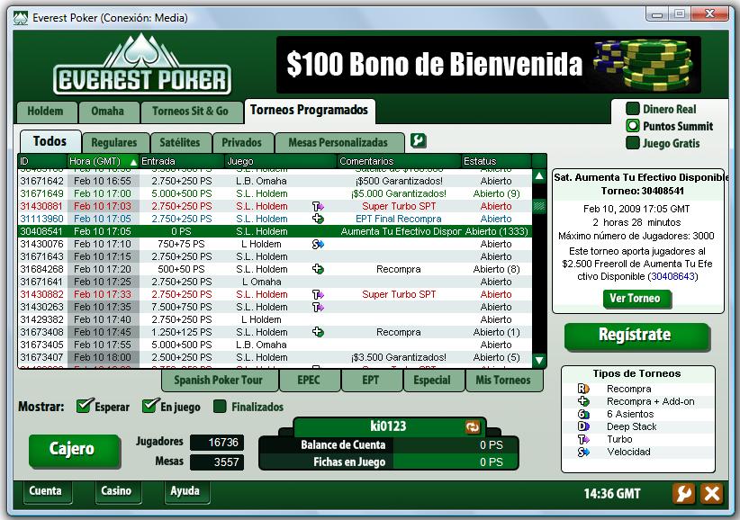 Torneo gratuito poker vive la suerte - 26453