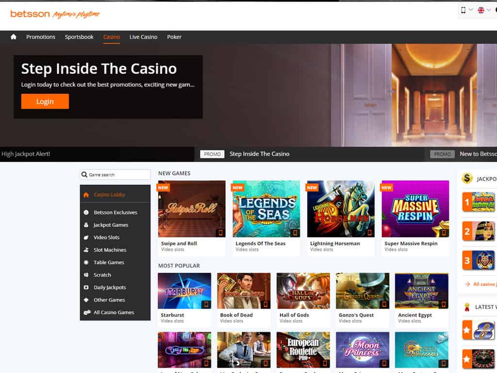 Betsson casino online recomendado - 80776