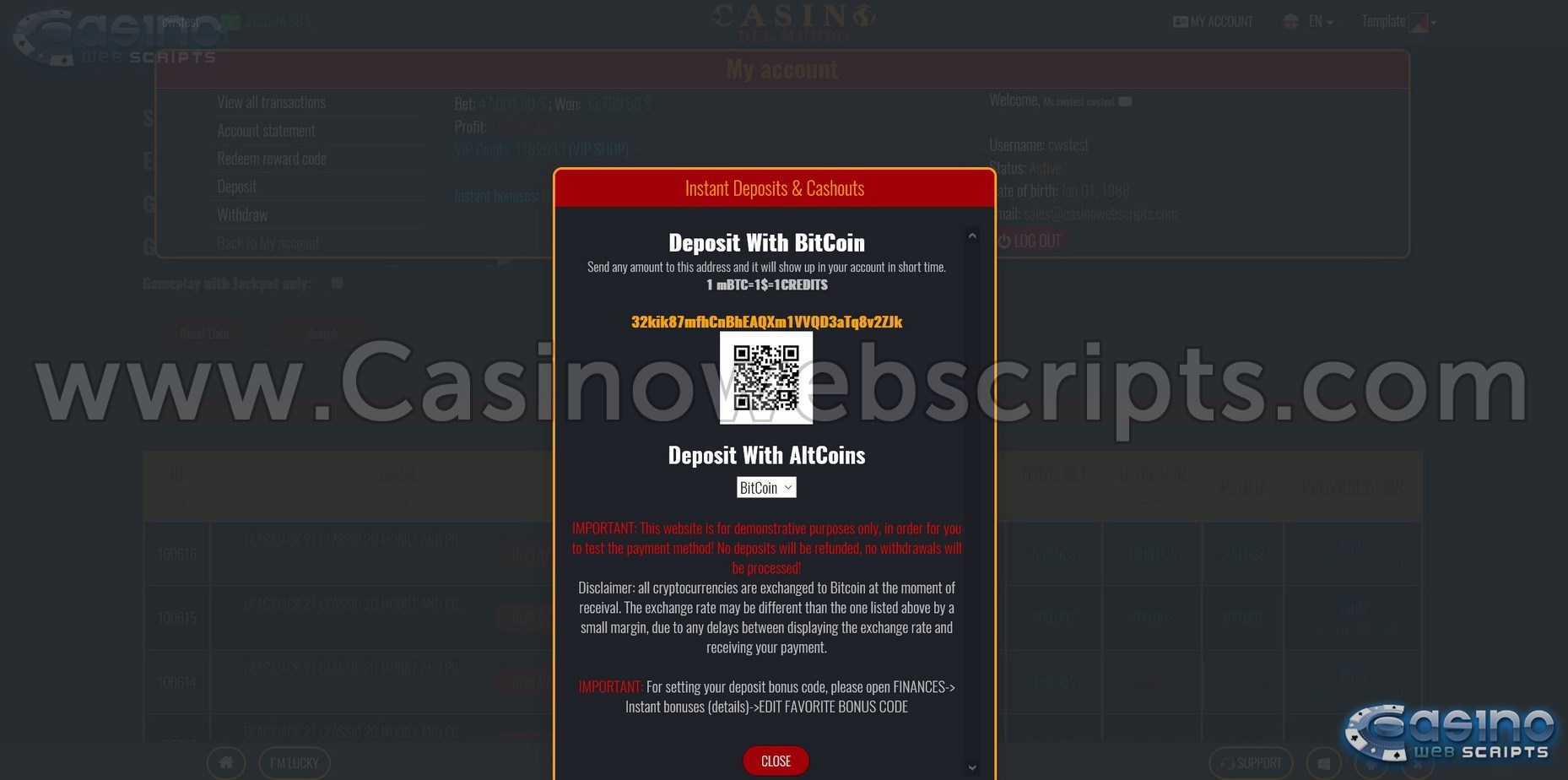 Casino online software BetConstruct - 45947