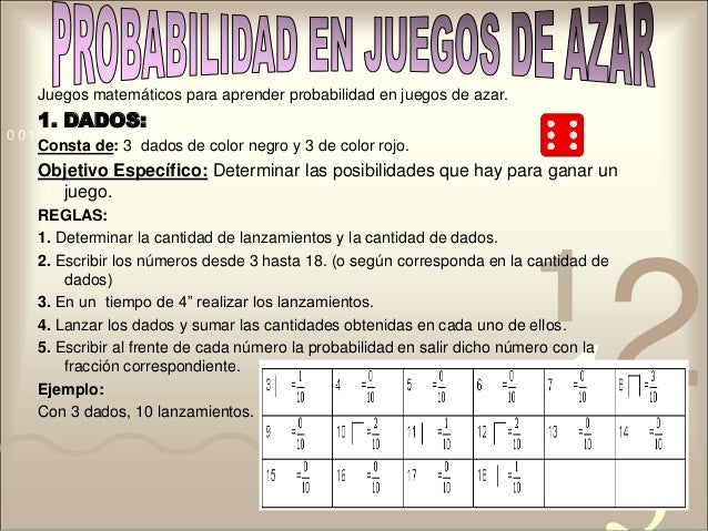 Casino777 es juegos de azar y probabilidad - 67008