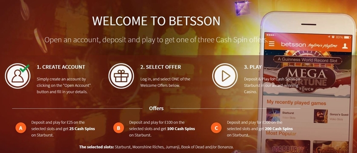 E-wallet account casino betsson 5 euros gratis - 55022