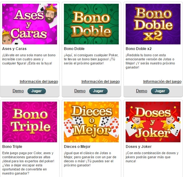 Casinos online gratis sin deposito 10 euros en Bingo - 25309