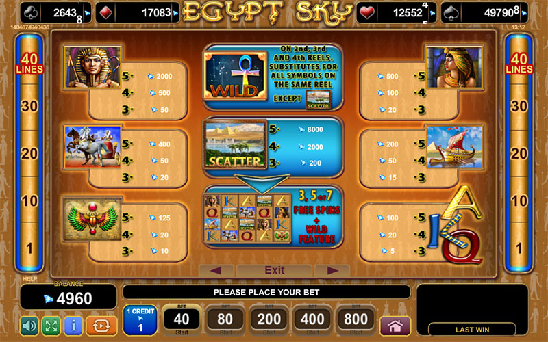 Egypt sky free slots teleingreso casino - 8829