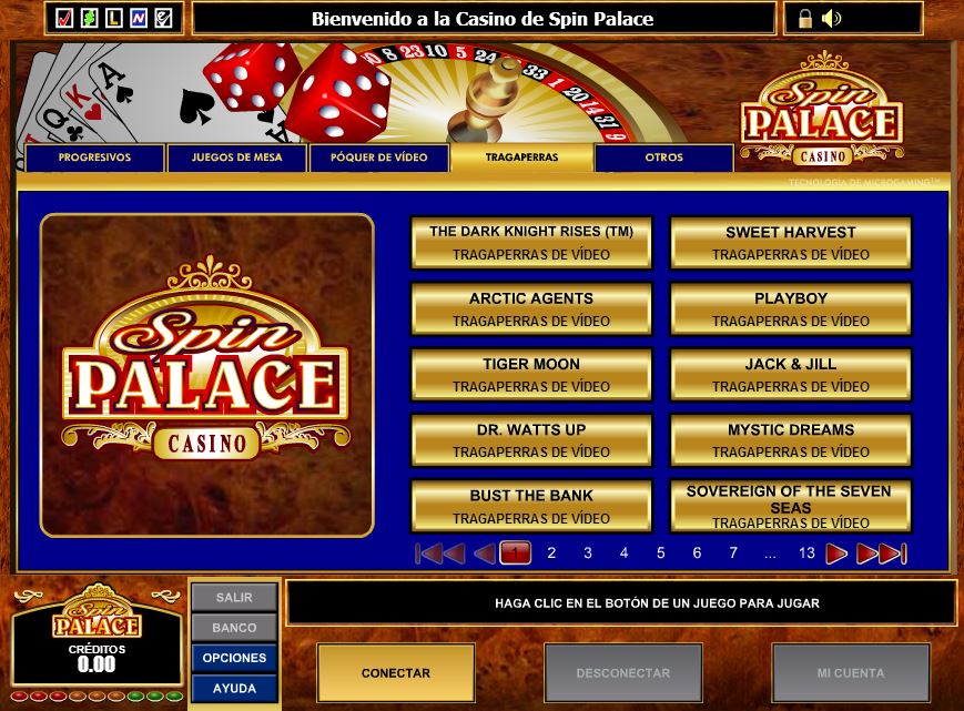 Spin palace casino gratis win Bono 50 % - 84084